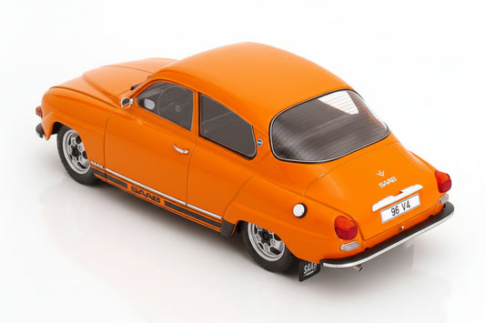 Saab 96 V4, orange, 1970