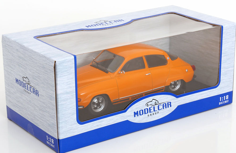 Saab 96 V4, orange, 1970