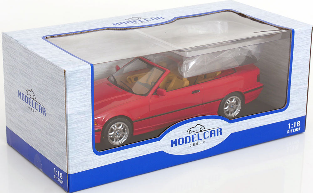 BMW 3er (E36) Cabriolet, rot, 1996