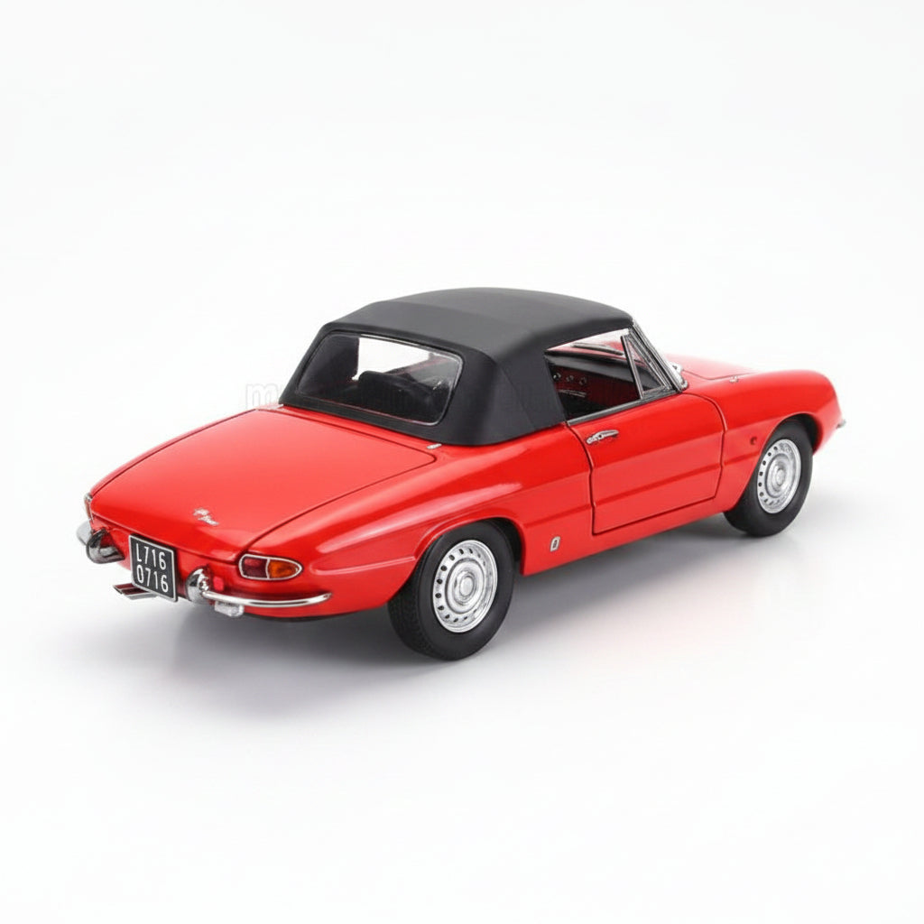 ALFA ROMEO - 1600 DUETTO SPIDER CODA TONDA 1966 - RED