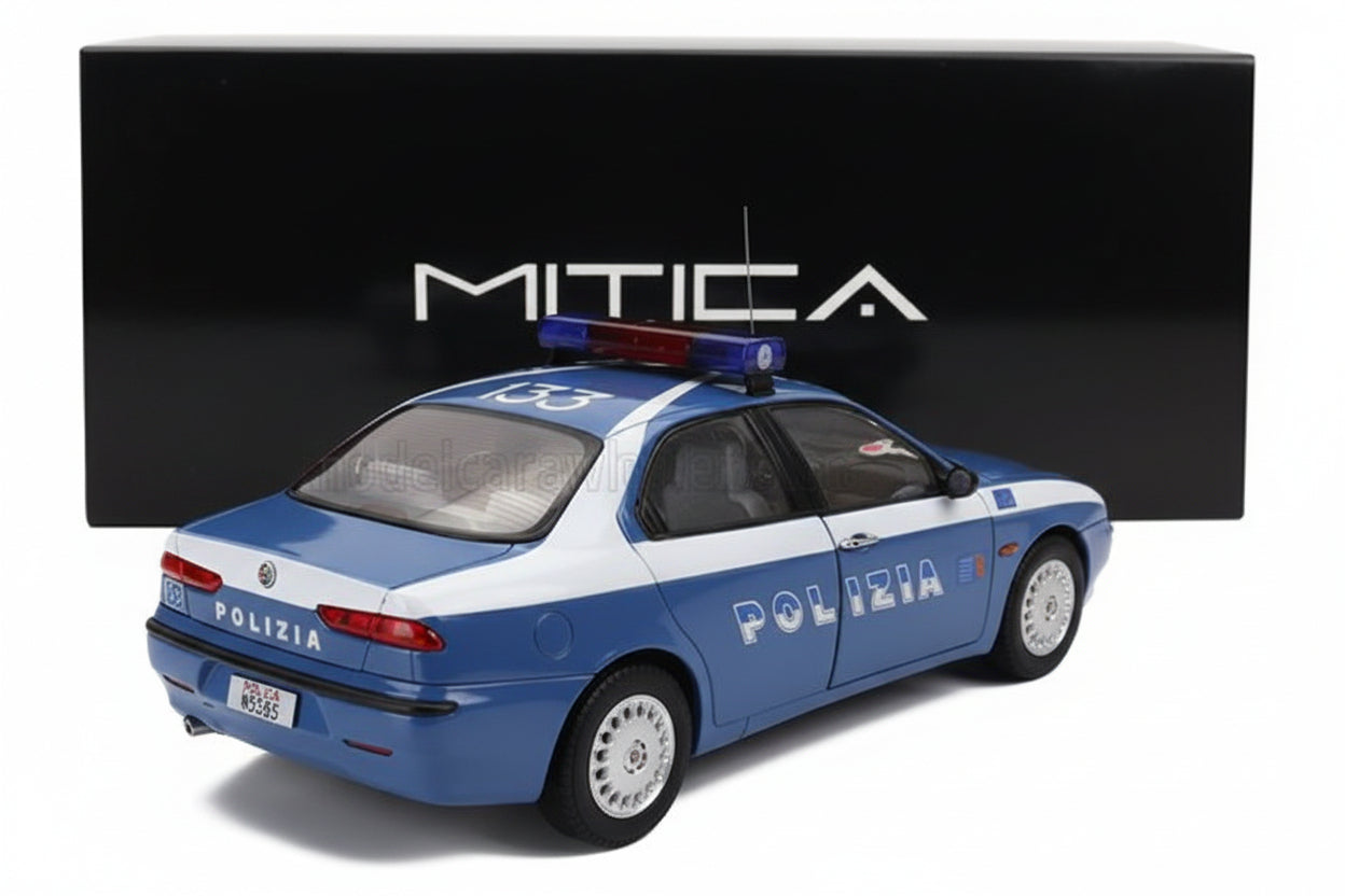 ALFA ROMEO - 156 2.0 TWIN SPARK POLIZIA STRADALE 1997 - BLUE WHITE