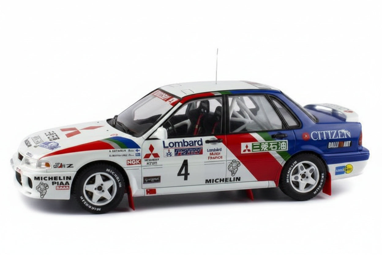 Mitsubishi Galant VR-4, No.4, RAC Rally, A.Vatanen/B.Berglund, 1990