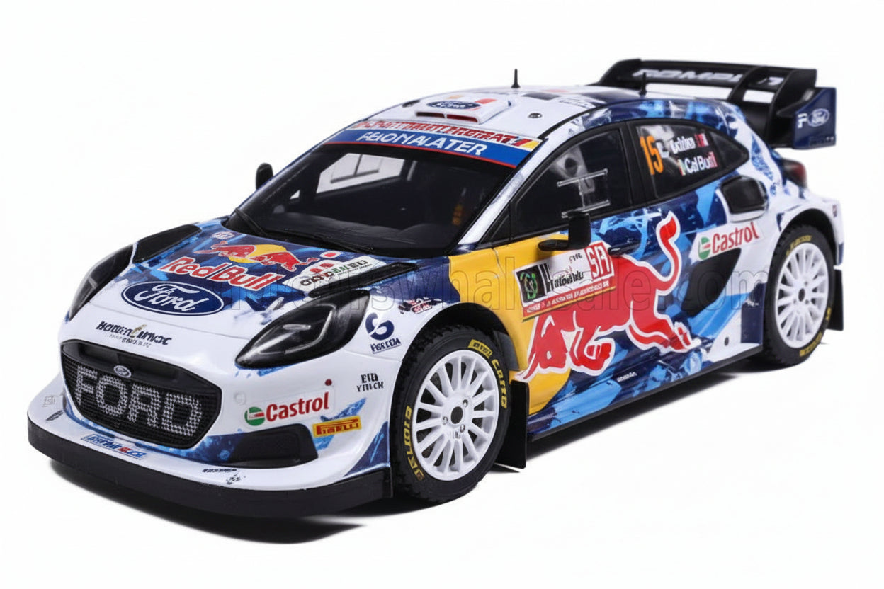 FORD - PUMA RALLY1 TEAM M-SPORT FORD WRT N 16 3rd RALLY JAPAN 2024 ADRIEN FOURMAUX - ALEXANDRE CORIA - WHITE BLUE RED