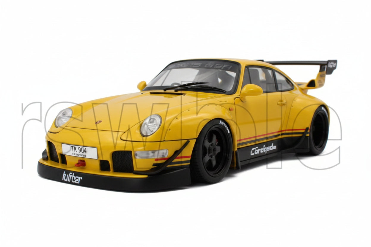 PORSCHE - 911 993 RWB BODYKIT COUPE N 0 RACING 2020 - CINDERELLA YELLOW