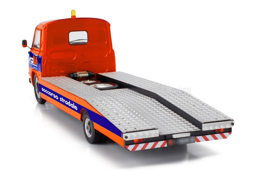 ALFA ROMEO - A12 (F12) CARRO ATTREZZI ACI SOCCORSO STRADALE 1977 - TOW TRUCK - ABSCHLEPPWAGEN - DÉPANNEUSE - ORANGE BLUE