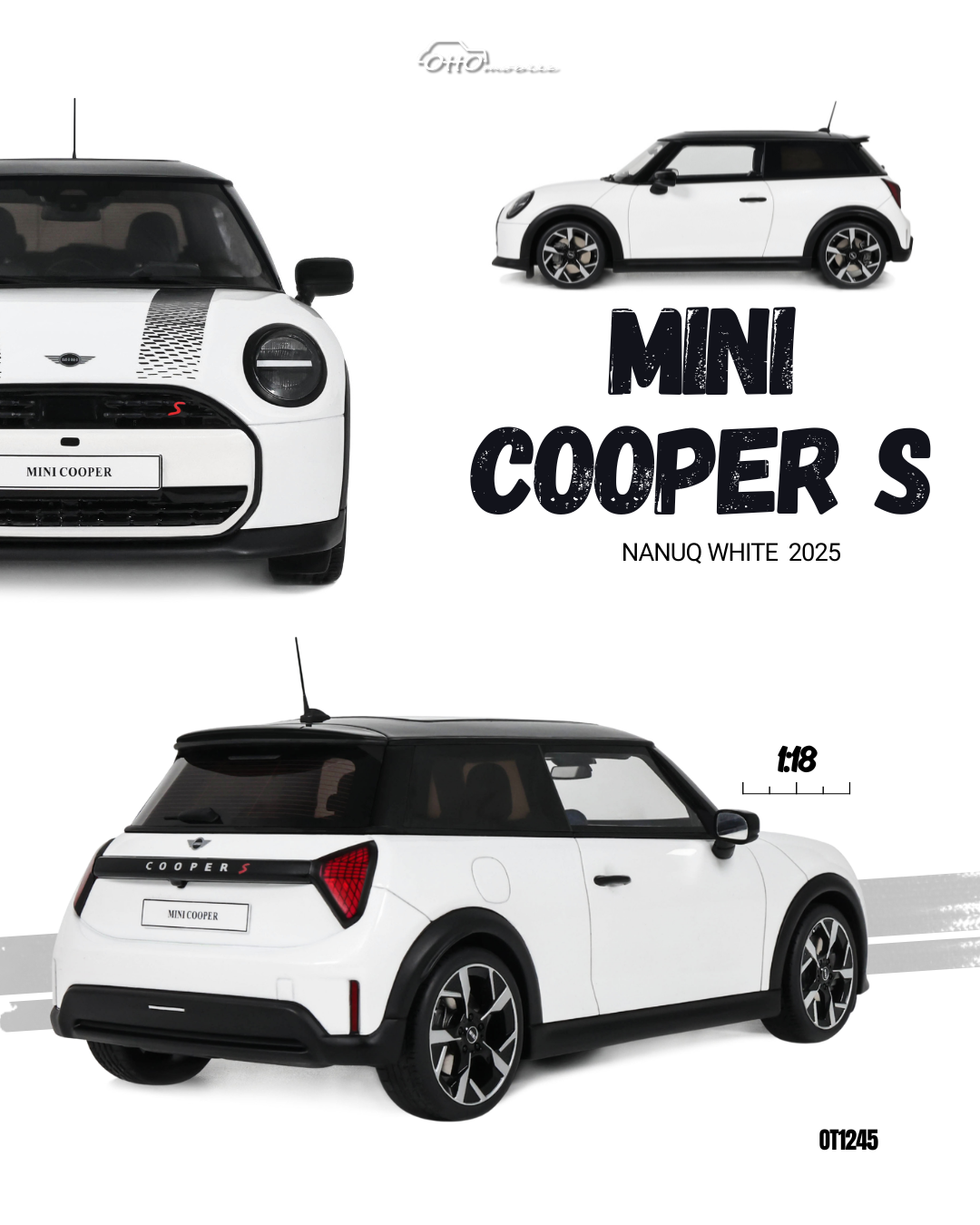 MINI COOPER S NANUQ WHITE (METALLIC) 2025