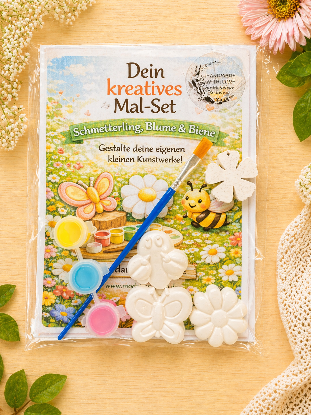 Kreatives Malset für Kinder | DIY Bastelset | Handgemacht | Geschenkidee