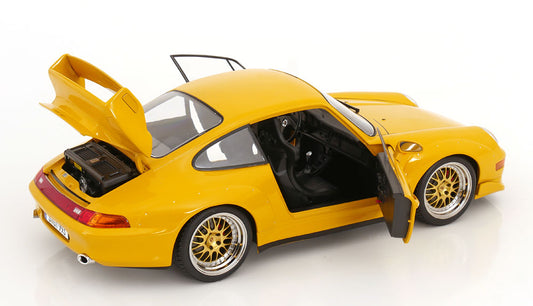 Porsche 911 (993) GT2 BBS Felgen 1996 gelb