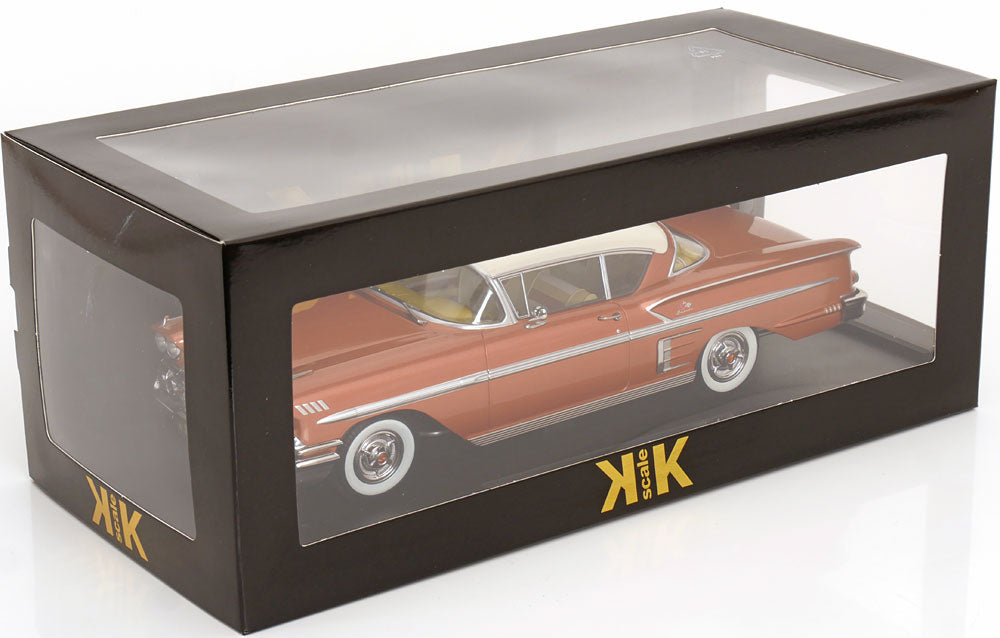 Chevrolet Bel Air Impala Coupe 1958 kupfer/creme