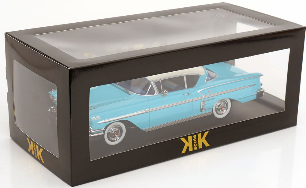 Chevrolet Bel Air Impala Coupe 1958 türkis/creme