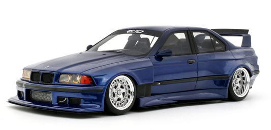 BMW E36 LTO Sedan Turbo Khyzyl Saleem Avus Blue 2023
