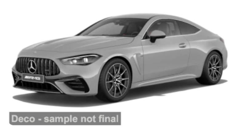 Mercedes AMG CLE 53 Coupé (C236), grau, 2023