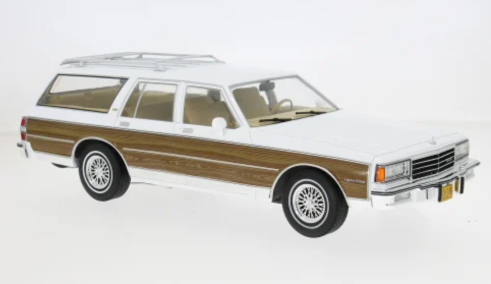 Chevrolet Caprice Estate Wagon, weiss/Dekor, 1985