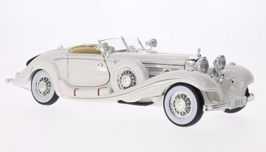 Mercedes 500 K, Spezial-Roadster, weiß, Maharadjah, 1936