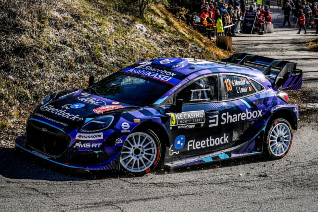 Ford Puma Rally1, Rallye Monte Carlo, 2026, #13, G.Munster/L.Louka