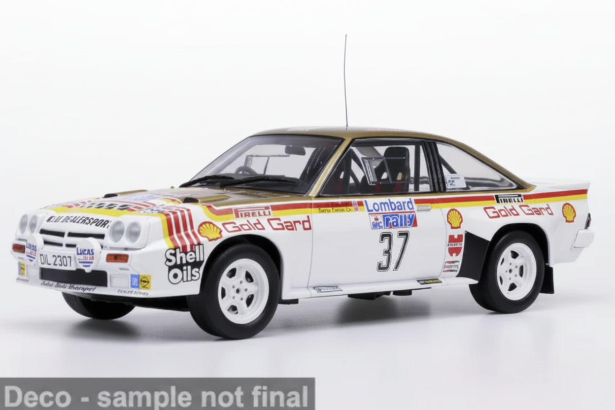 Opel Manta 400, Rallye Manx, 1984, #37, B.Fisher/A.Frazer