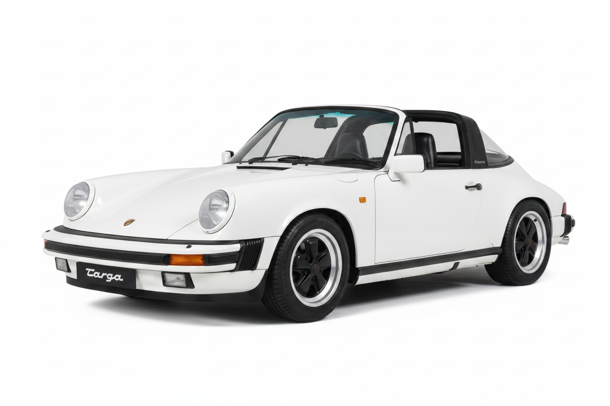 PORSCHE 911 3.2 TARGA GRAND PRIX WHITE 1984