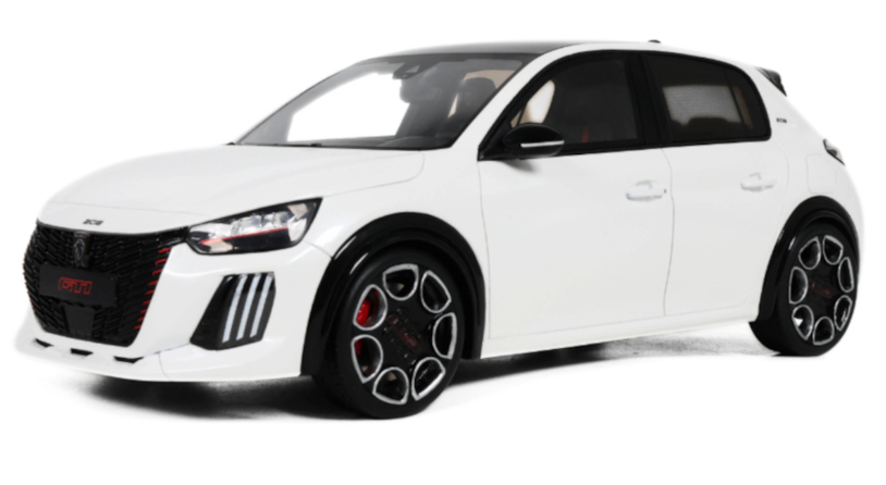 PEUGEOT E-208 GTI WHITE 2026