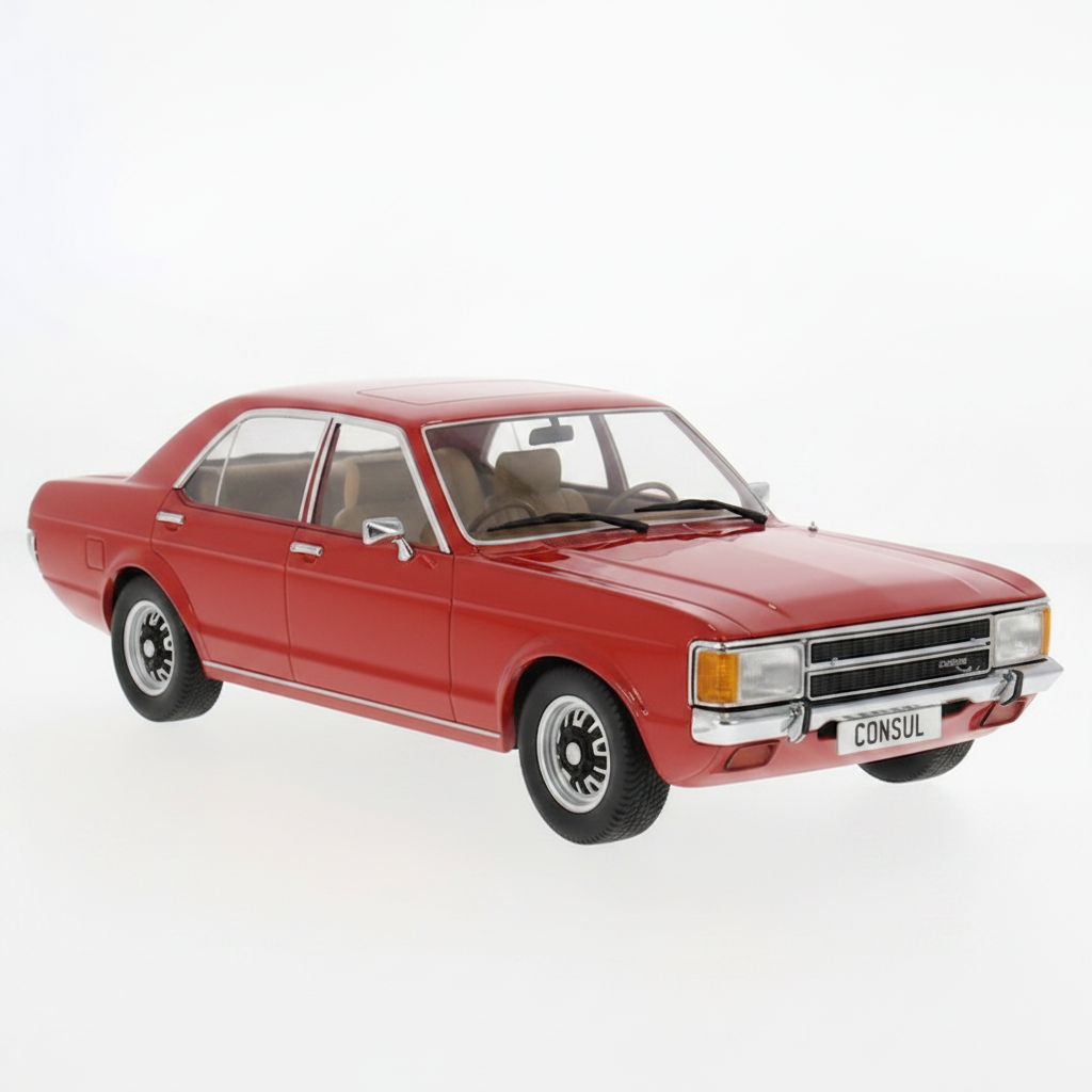 Ford Consul, rot, 1972