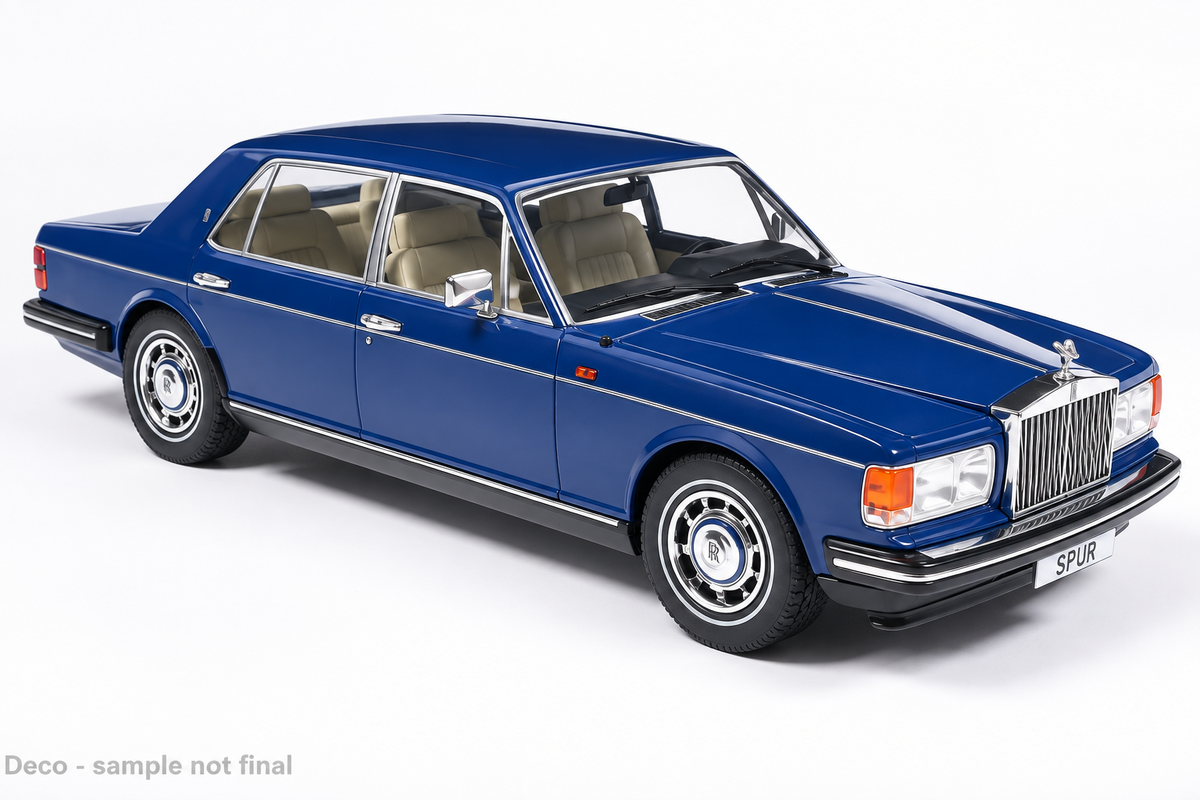 Rolls Royce Silver Spur, dunkelblau, 1980
