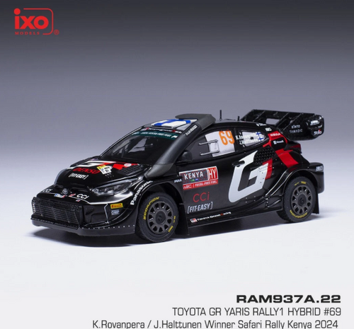Toyota Yaris Rally 1, WRC, Safari Rallye Kenia, 2024, #69 K.Rovanperä/J.Halttunen