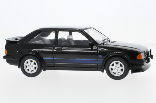 Ford Escort MK III RS Turbo, schwarz, 1985