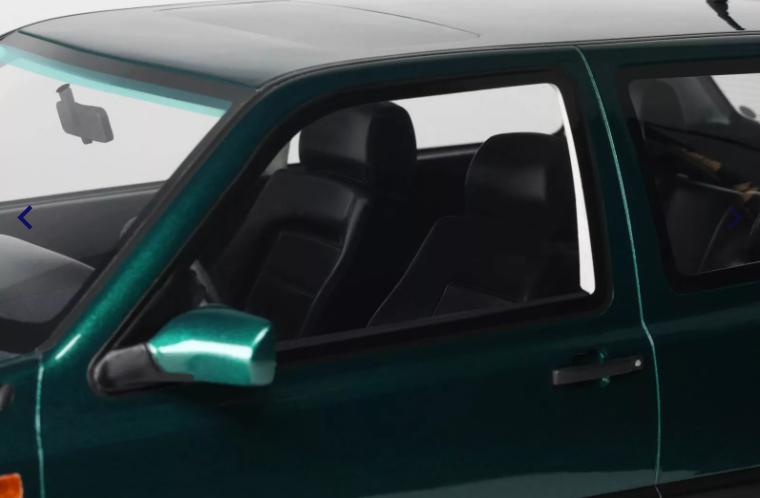 VW Volkswagen Golf III VR6 Carat Dragon Green 1992