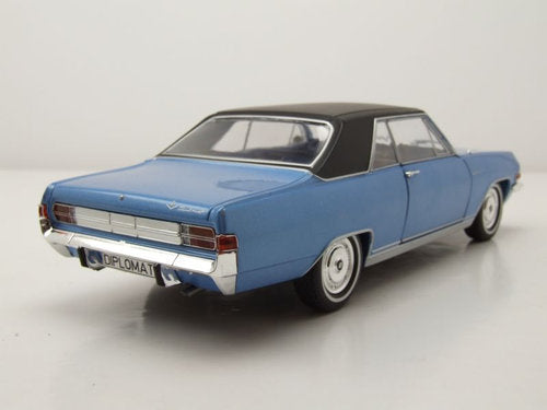 Opel Diplomat A V8 Coupé metallic-blau/schwarz 1965