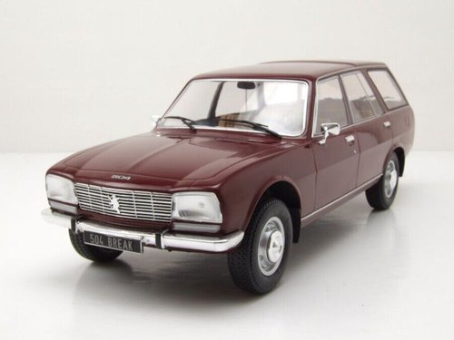Peugeot 504 Break, dunkelrot, 1976