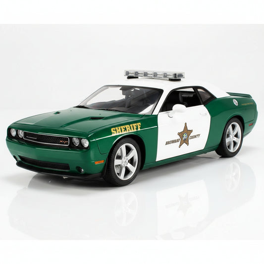 Dodge Challenger R/T 2009 *Broward County*, green/white