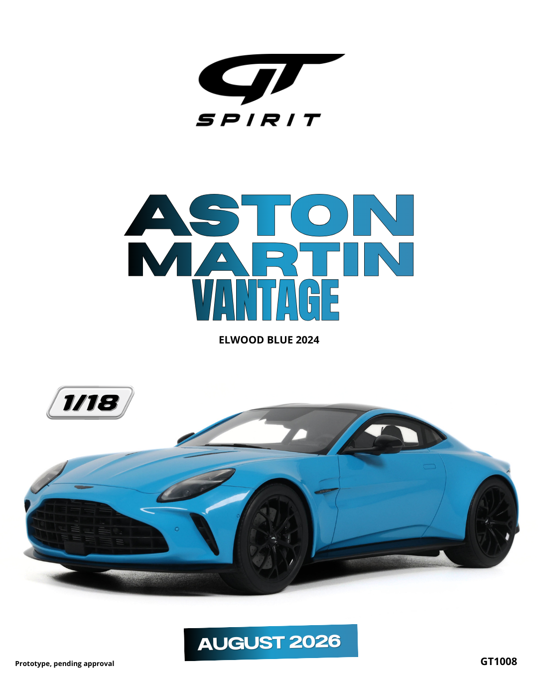 ASTON MARTIN VANTAGE ELWOOD BLUE 2024