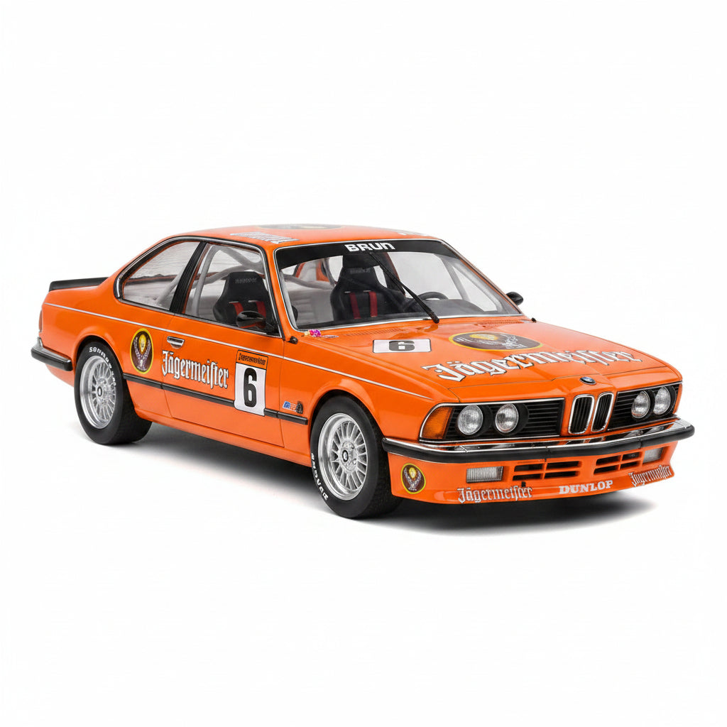 BMW - 6-SERIES 635 CSi (E24) JAGERMEISTER N 6 EUROPEAN TOURING CAR CHAMPIONSHIP 1984 HANS JOACHIM STUCK - ORANGE
