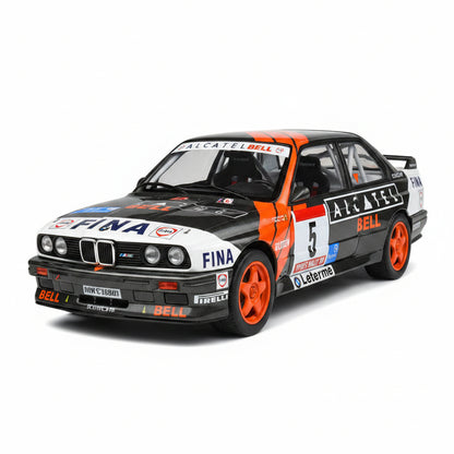BMW - 3-SERIES M3 (E30) Gr.A N 5 3rd RALLY YPRES 1990 G.DE MEVIUS - W.LUX - BLACK WHITE RED