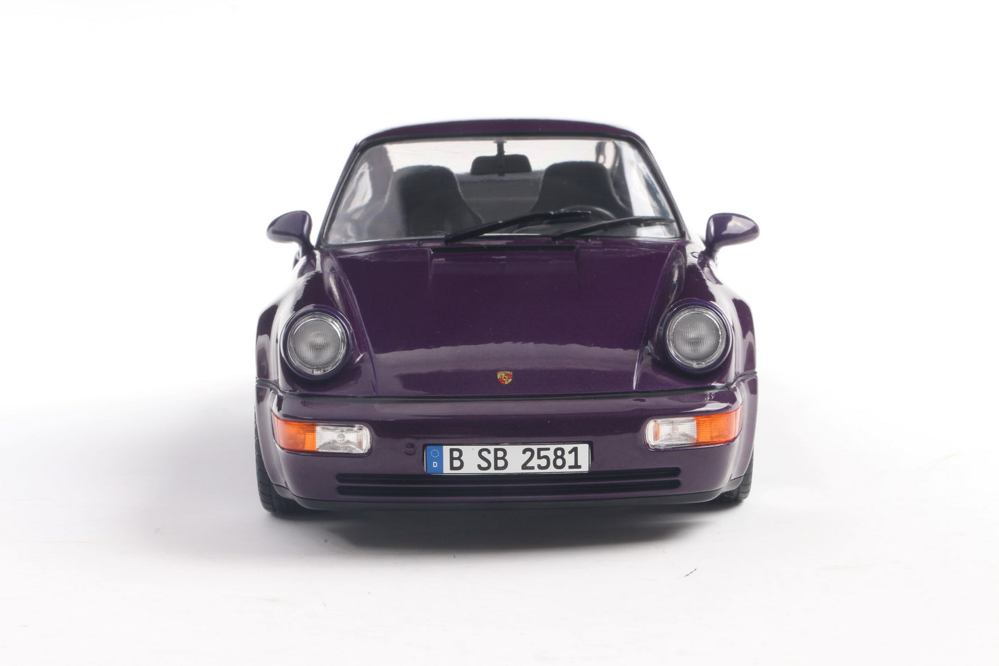 PORSCHE - 911 964 TURBO COUPE 1990 - PURPLE