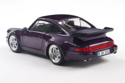 PORSCHE - 911 964 TURBO COUPE 1990 - PURPLE