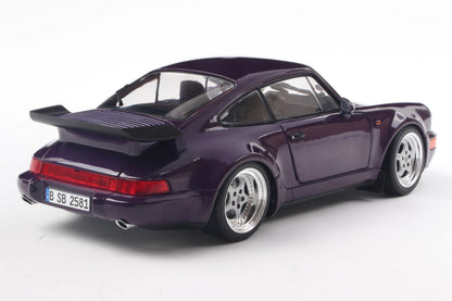 PORSCHE - 911 964 TURBO COUPE 1990 - PURPLE