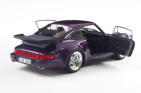 PORSCHE - 911 964 TURBO COUPE 1990 - PURPLE