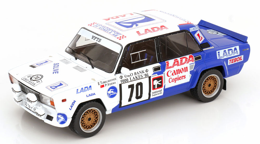 Lada 2105 VFTS, No.70, 1000 Lakes Rallye, E.Tumalevicius/P.Videika, 1986