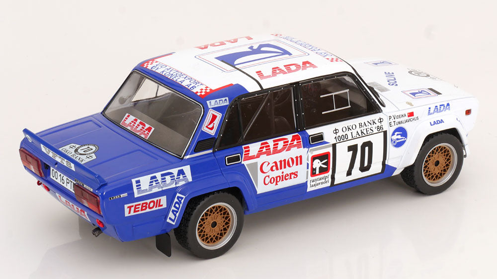 Lada 2105 VFTS, No.70, 1000 Lakes Rallye, E.Tumalevicius/P.Videika, 1986