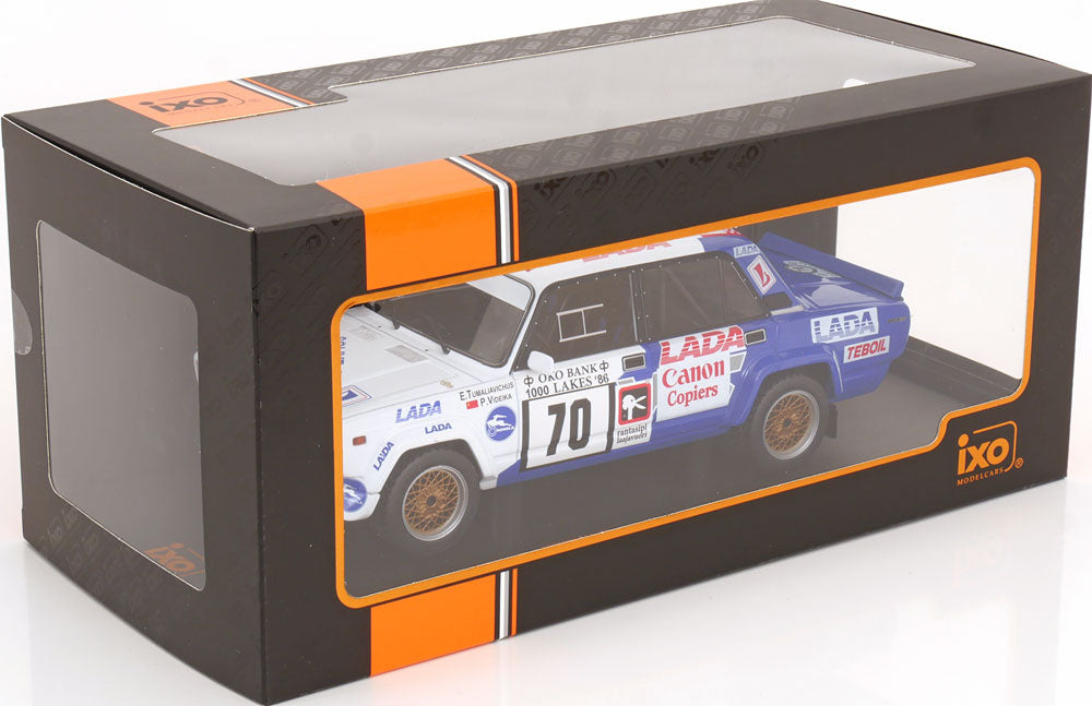 Lada 2105 VFTS, No.70, 1000 Lakes Rallye, E.Tumalevicius/P.Videika, 1986