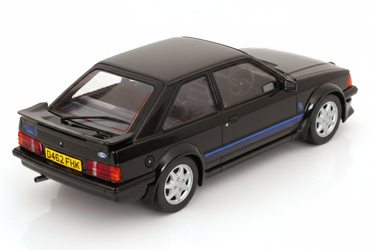 Ford Escort MK III RS Turbo, schwarz, 1985