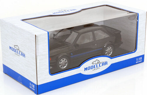 Ford Escort MK III RS Turbo, schwarz, 1985