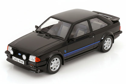 Ford Escort MK III RS Turbo, schwarz, 1985