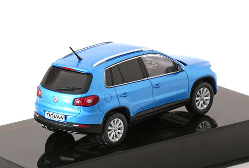 VW Tiguan, blau, 2007