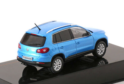 VW Tiguan, blau, 2007
