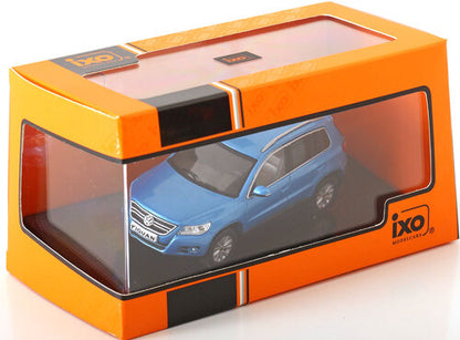 VW Tiguan, blau, 2007
