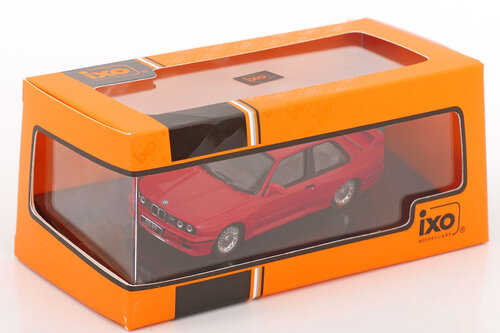 BMW M3, rot, 1990 inkl Vitrine