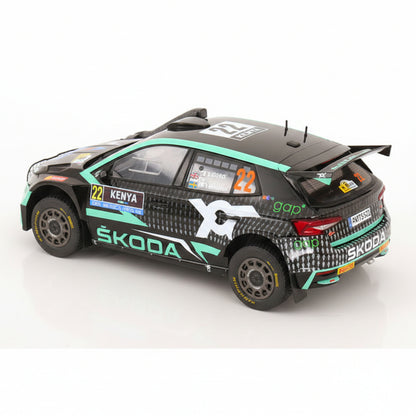 Skoda Fabia Rally2, WRC, Safari Rallye Kenia, 2024, #22, G.Greensmith/J.Andersson