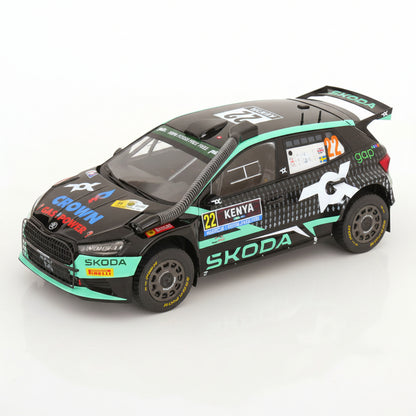 Skoda Fabia Rally2, WRC, Safari Rallye Kenia, 2024, #22, G.Greensmith/J.Andersson