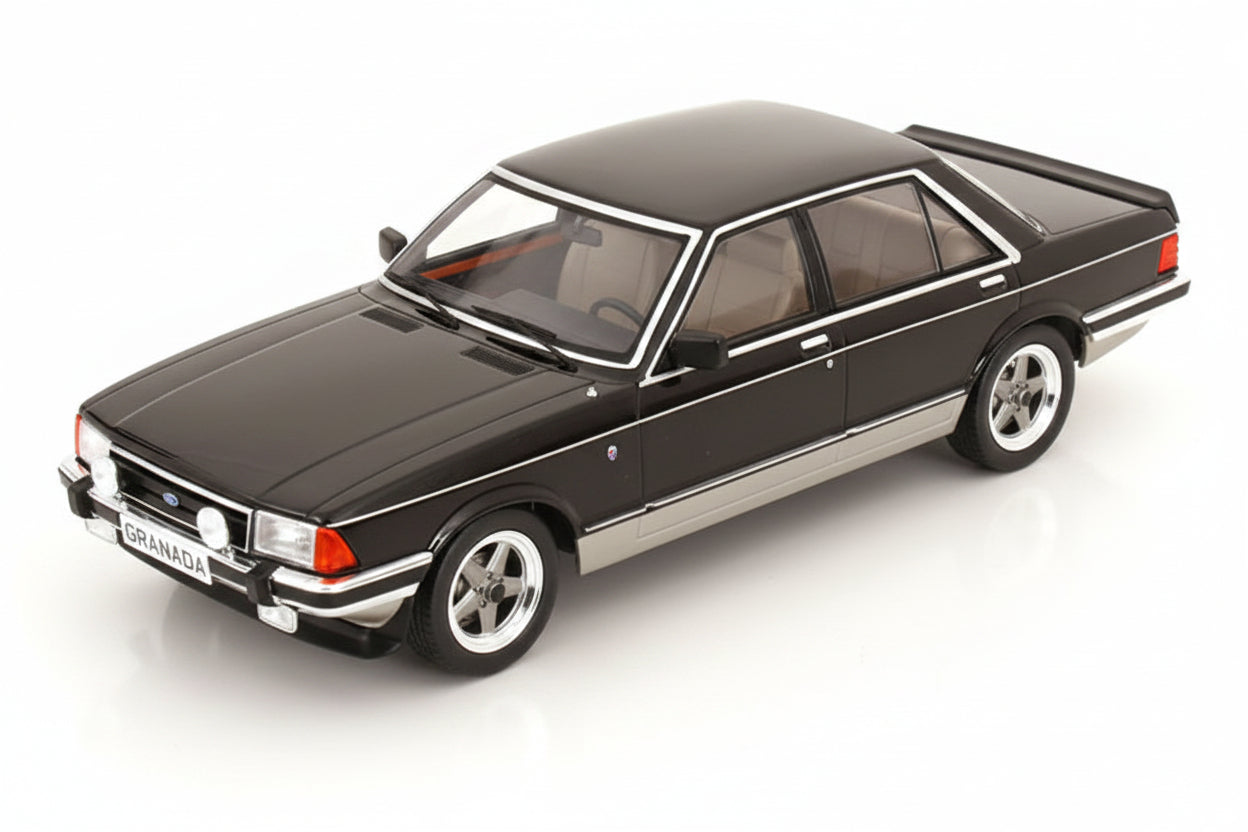 Ford Granada MK II 2.8 Injection, schwarz/grau, 1982